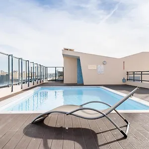 Oceanfront: Luxury Spectacular Sea Views And Pool Appartement Olhão